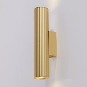 Stella 2 Light Gold Wall Light