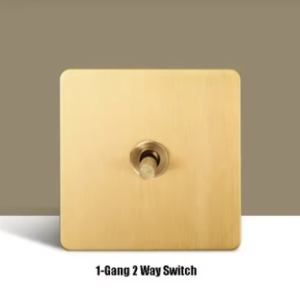Carved - Gold Toggle Switch